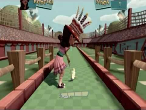 crazy mini golf wii youtube