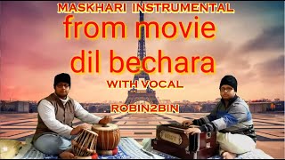 MASKHARI |A collaboration with Sunidhi Chauhan,Hriday Gattani and Robin2bin|Dil Bechara