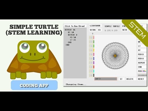 Simple Turtle LOGO Video