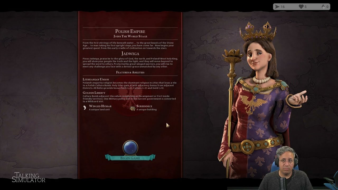 Civilization 6 || Talking Simulator 2023-09-05