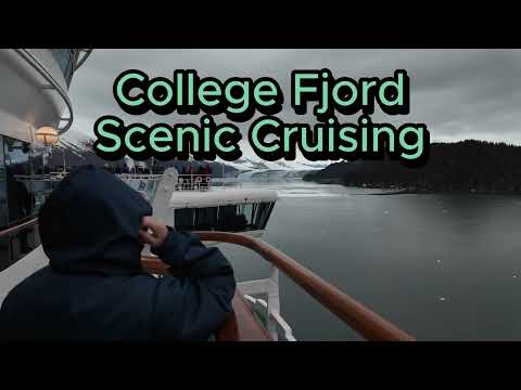 Thumbnail for College Fjord Scenic Cursing, Alaska#grandprincess #travel #alaska #cruiseship #nationalparks