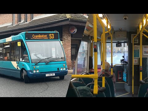 Arriva North East Optare Solo 2848 Route 53 North Shields Howard street to Billy Mill