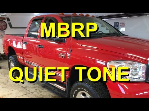 MBRP Quiet Tone Muffler 2009 6.7 Cummins