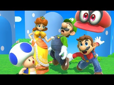 Super Mario 8-Player Battle - Super Smash Bros. Ultimate