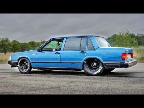 TURBO 4 Cylinder Volvo, NITROUS V8 Amazon + MORE - Sweden STREET RACING!