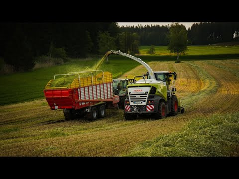 Grünroggenernte 🌾 und Maisaussaat🌽 mit Stip Till Düngung Isny im Allgäu