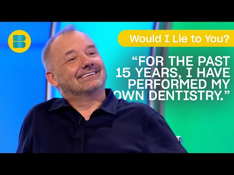 Does Bob Mortimer Perform His Own Dentistry? | Would I Lie To You? |  Banijay Comedy