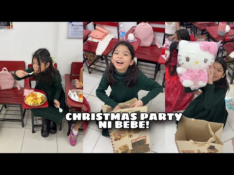 CHRISTMAS PARTY NI BEBE ❤️ | MISS GINBILOG