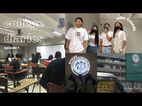 ep 1 • college diaries : first day of f2f class 📚