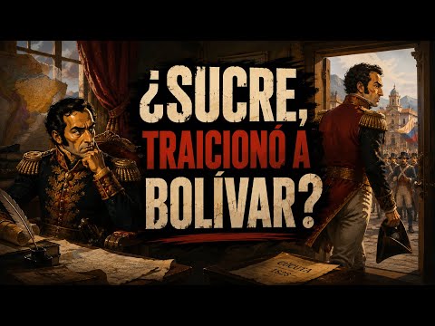 Sucre traicionó a Bolívar? 