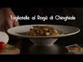 Le ricette di Chef Ruggero – Tagliatella al Ragù di Cinghiale