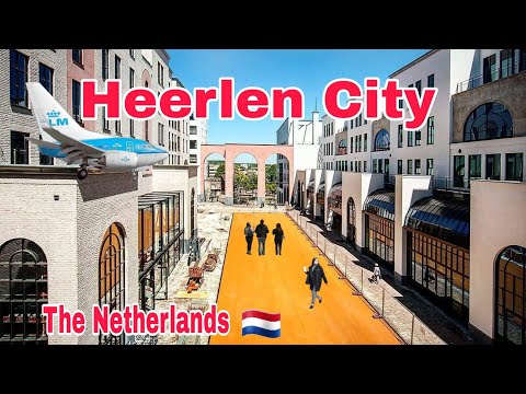 4K- Walking Tour Heerlen City Center|| Province Limburg, Netherlands|| Walking Santai