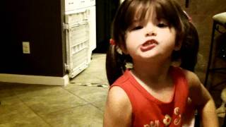 My 2 year old singing Taylor Swift