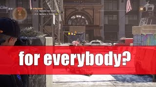For Everybody ? - The Division - 6 Piece Set Bonus Classified Tactician Build 1.8