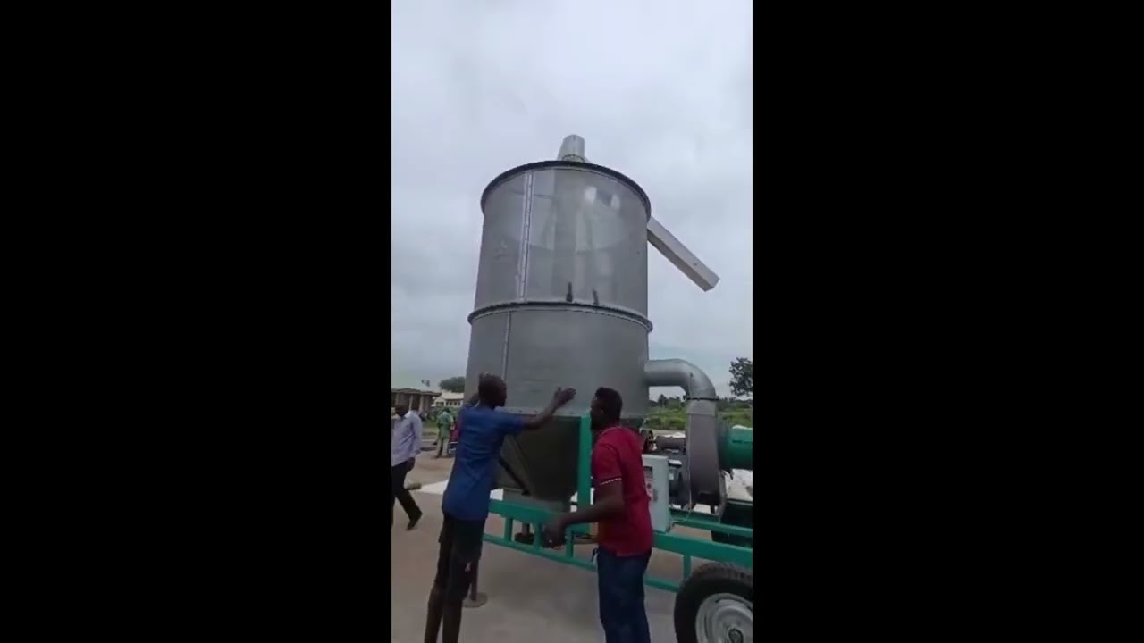 Grain Dryer Test Run