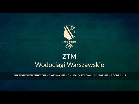 Skrót spotkania ZTM - Wodociągi Warszawskie ( Legia Biznes Cup Wiosna 2022 )