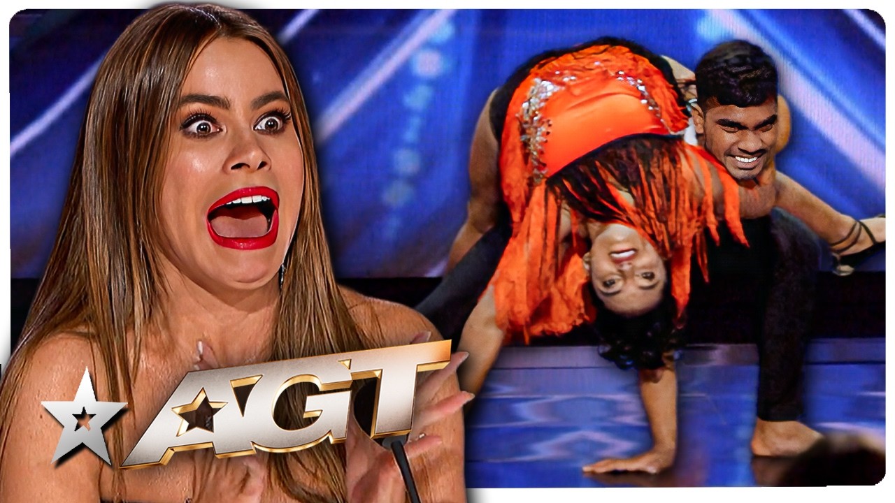 Indian Dance Duo Take Salsa To The NEXT LEVEL on America's Got Talent!