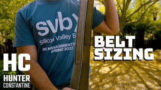 Which Size is Right for You Constantine Concealed Carry Belt