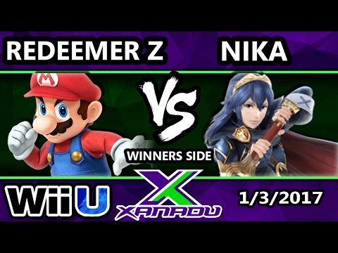 S@X 183 - Redeemer Z (Mario, ROB) Vs. Nika (Lucina) - SSB4 Tournmanet - Smash for Wii U - Smash 4