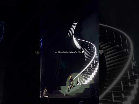 #Blanco live a  San Siro con "Un Briciolo Di Allegria" 🤍 #blancosansiro #shorts