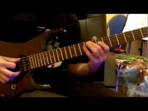 Shatterhand Area G 2nd voice part, Guitar cover