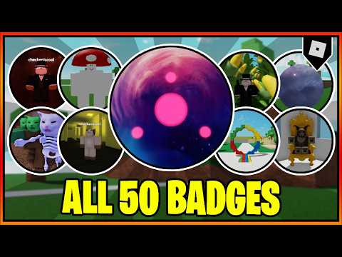 How to get ALL 50 BADGES in ABILITY WARS || Roblox
