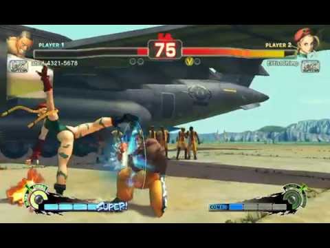 Ultra Street Fighter IV battle: Dee Jay vs Cammy