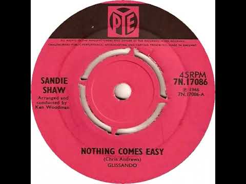 UK New Entry 1966 (150) Sandie Shaw - Nothing Comes Easy