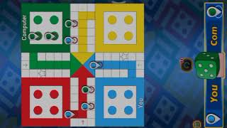 2 player Ludo game video 🔥 best two players ludo game 🎯 viral ludo king master