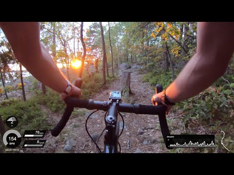 33 km Gravel / Single Track / Asphalt ride: Blackeberg - Hässelby - Kallhäll - Kungsängen, Sweden