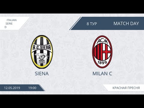 AFL19. Italy. Serie D. Day 8. Siena - Milan C