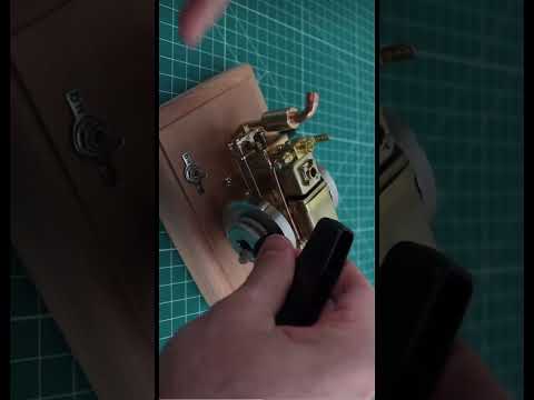 Self Unboxing 4-stroke Steampunk Engine #shorts #short #diy