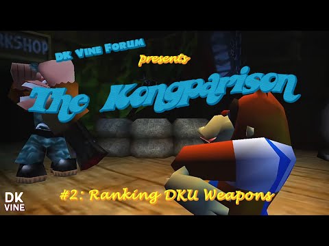 DK Vine Forum Presents the Kongparison #2: Ranking DKU Weapons
