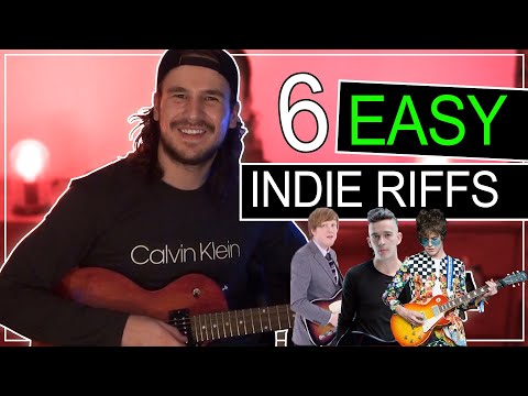 Easy ICONIC Indie Guitar Riffs