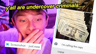 I HACKED STRANGERS SNAPCHATS... it got weird