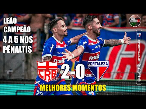 CRB 2 (4x5) 0 Fortaleza - Melhores Momentos - COMPLETO - Final Copa do Nordeste 2024