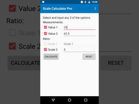 Scale Calculator Video