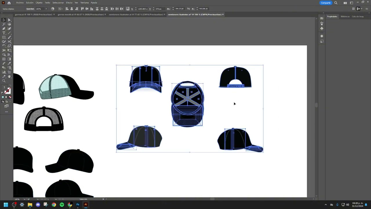 Mock UPS Para Crear Tu Marca de Gorras en 2025