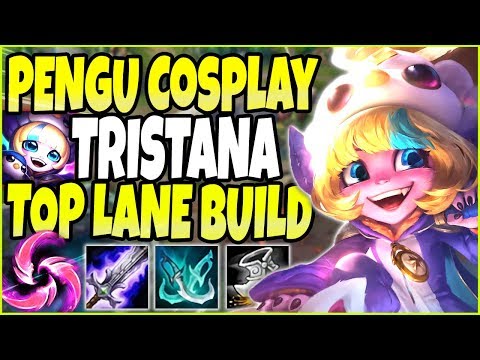 Hail of Blades Tristana Top is DEADLY 🔥 PENGU COSPLAY TRISTANA NEW SKIN | LoL Tristana S10 Gameplay