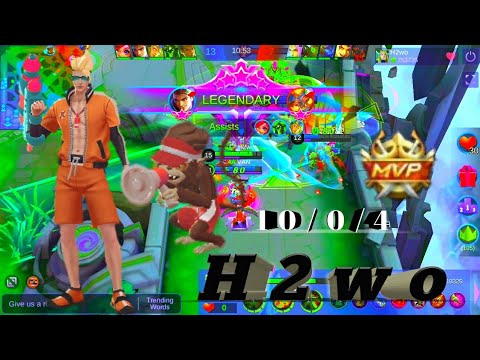 Aggresive claude Amazing Top global by H2wo Mobile Legends :D