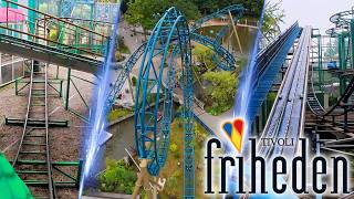 Alle Achterbahnen in Tivoli Friheden 🇩🇰