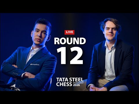 Abdusattorov - Bluebaum | Round 12 | Tata Steel Chess Tournament 2026