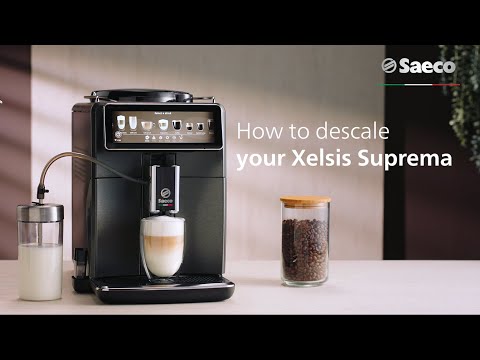 Jak odvápnit Saeco Xelsis Suprema & Deluxe | SM88XX & SM87XX