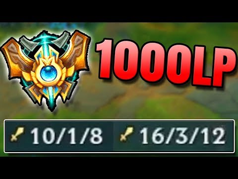1000 LP JUNGLER SHOWS YOU WHY HE'S TOP 10 CHALLENGER - Challenger to RANK 1