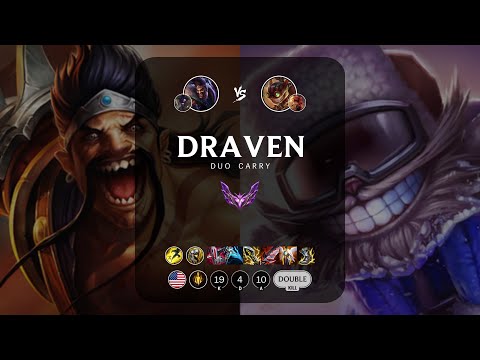 Draven ADC vs Ziggs - NA Master Patch 13.3