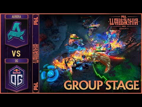 AURORA vs OG - HIGHLIGHTS - PGL Wallachia Season 5 | DOTA2