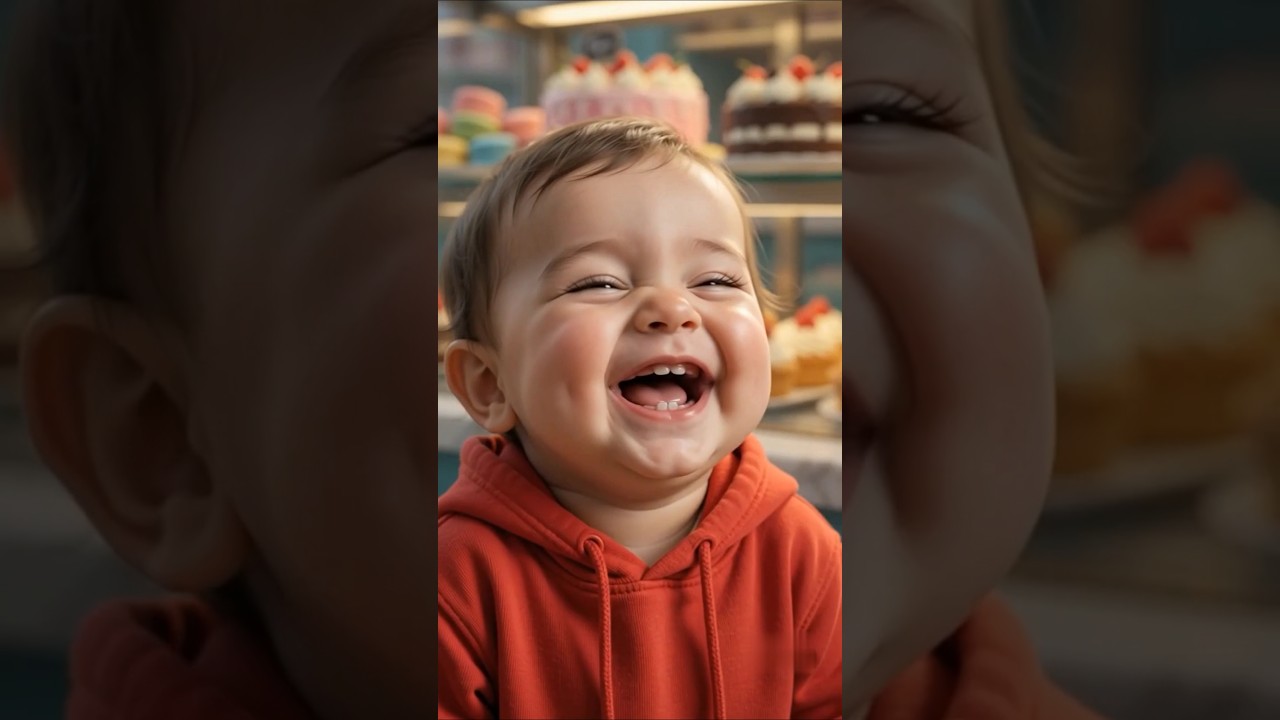 🤔Funny baby jokes😆 #shortvideo #trending #aivideo #cartoon #animation #babyboy