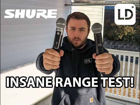 Shure SLXD vs. LD Systems U500 Wireless Microphone Range Test