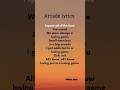 Arcade- Duncan Laurence lyrics #lyrics #duncanlaurence #songlyrics