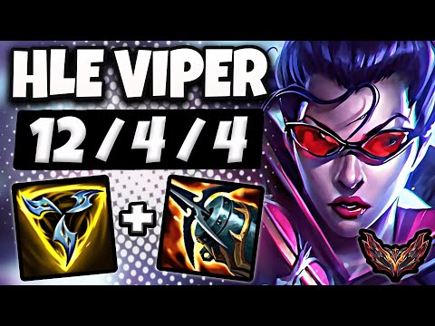 Vayne vs Kaisa ADC [ HLE Viper ] Patch 14.11 Korea Grandmaster ✅
